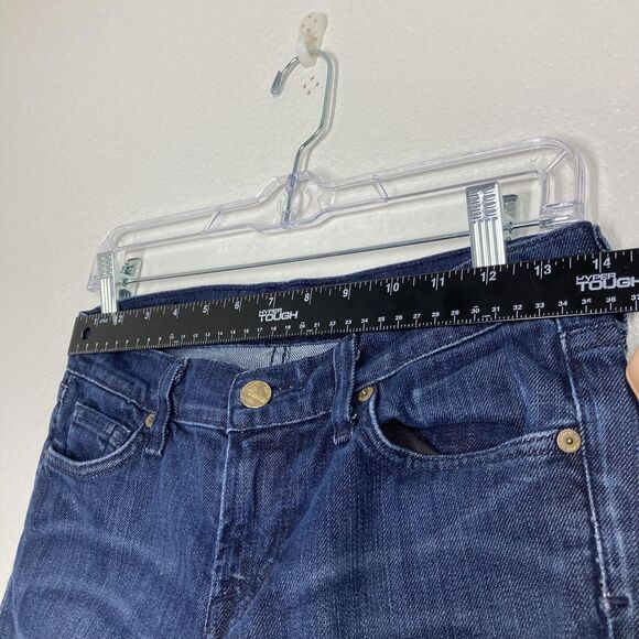 Citizens Of Humanity COH Jeans Womens 27 Blue Dita Petite Bootcut Distressed - Picture 7 of 16